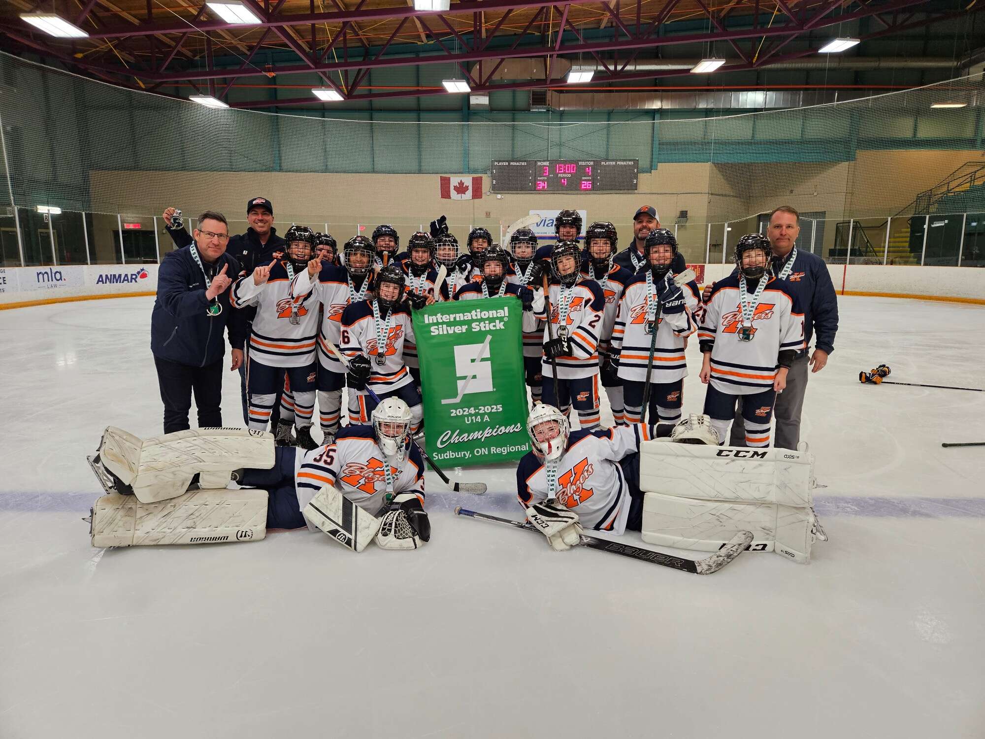 News > U14 Kanata Blazers win Gold at Silver Stick (Ottawa B League)